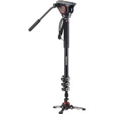 Image of Manfrotto XPRO Video Monopod MVH500AH with Full Fluid Base
