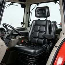 Image of Universal Adjustable Foldable Suspension Seat For Tractor Dumper Forklift Mower