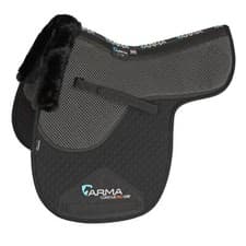 Image of Shires ARMA Soft Grip Numnah - Black
