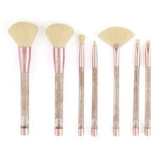 Image of LaRoc - Rose Gold Glitter 7pc Brush Set