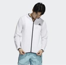 Image of Adidas Mens Heat.Rdy Warrior Light Woven Jacket White, Small