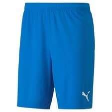 Image of Puma Mens Football Shorts Teamgoal 23 Knit Electricity Blue 704262 New