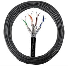 Image of Loops Outdoor Rated CAT6a Cable - 23 AWG U/FTP Foil Shielded Copper Ethernet 50m