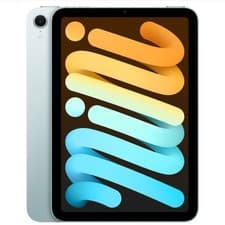 Image of New Apple iPad Mini 7th Gen A17 Pro 2024 - 128GB -Wi-Fi Only Blue