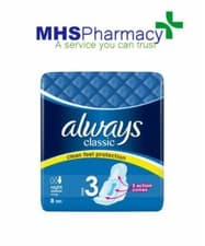 Image of Always Classic Night Pads 8 pads