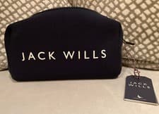 Image of Jack Wills Wash Bag - Navy BNWT