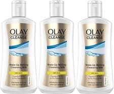 Image of 3 x Olay Cleanse Make-Up Melting Cleansing Milk - Dry Skin 200ml