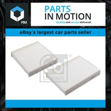Image of Pollen / Cabin Filter 27950 Febi E146111 1609428080 6447VY Quality Guaranteed