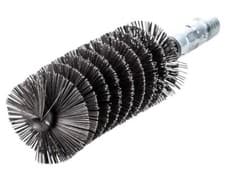 Image of Lessmann 506.130 Threaded Tube Brush 30mm Steel Wire