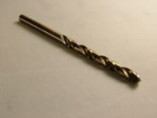 Image of Cobalt HSS twist drill 4.2mm, made from solid 5% cobalt alloy,not just coated