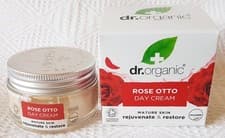 Image of Dr Organic Rose Otto Day Cream ~ Face Moisturiser for Mature Skin ~ 50ml ~ NEW