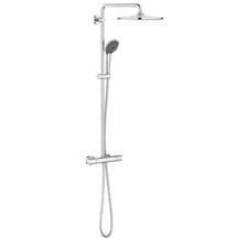 Image of Grohe Vitalio Joy 310 Chrome effect Thermostatic Mixer Multi head shower