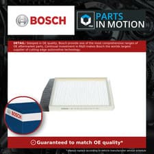 Image of Pollen / Cabin Filter fits VOLVO S80 Mk1 LHD Only 98 to 06 Bosch 30630752 New