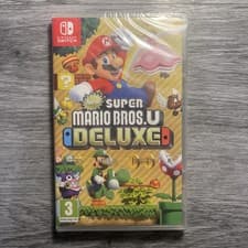 Image of New Super Mario Bros. U -- Deluxe Edition (Nintendo Switch, 2019) Sealed