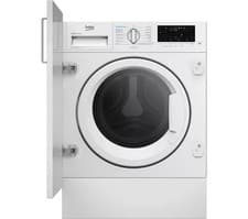 Image of BEKO Pro RecycledTub WDIK854441 WiFi-enabled Integrated 8 kg Washer Dryer