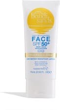 Image of Bondi Sands Fragrance Free Face Sunscreen Lotion SPF 50+ UVA UVB protection 75mL