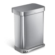 Image of NEW Simplehuman CW2086 55L Rectangular Kitchen Pedal Bin