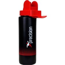 Image of 1 Litre Team Sport Hygiene Water Bottle - BLACK/RED - Non Contact Mouth Nozzle