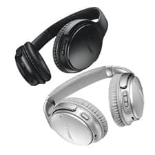 Image of Bose QuietComfort QC35 ii Bluetooth Wireless Over-Ear Headphones - Black Silver