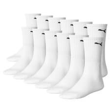 Image of PUMA Sports Crew Cushioned Socks Unisex (6 Pair Multi-Pack) Comfort & Support