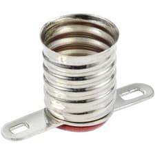 Image of TRU COMPONENTS TC-10477716 Bulb holder Socket mini bulb E10 Solder tag 1 pc