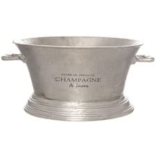 Image of The Large Antique Pewter Champagne Cooler