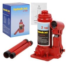 Image of Bottle Jack Heavy Duty 2T - 32 Ton Hydraulic Lifting Ram Car Van Truck Caravan
