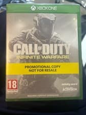 Image of call of duty infinite warfare promotional copy xbox one