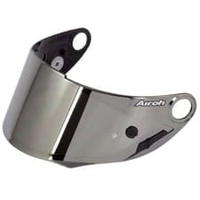 Image of GENUINE AIROH SILVER MIRROR VISOR TO FIT THE AIROH GP500 MOTORCYCLE HELMET