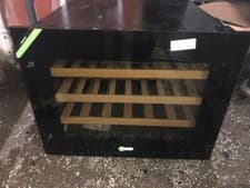 Image of CDA FWV451BL 45cm High Fully Integrated Wine Cooler Black