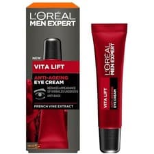 Image of L'Oreal Paris Men Expert Anti-Ageing Eye Cream Vita Lift Anti-Wrinkle Mens 15ml