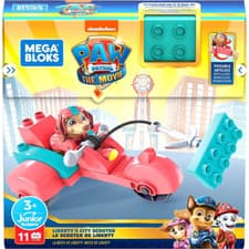 Image of Mattel Mega Bloks Paw Patrol The Movie Liberty's City Scooter Set New Toy