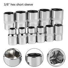 Image of High Torque Hex Key Socket Wrench Metric Double End Chrome Vanadium Steel Tool
