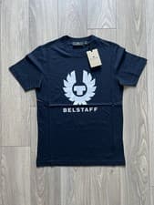 Image of Belstaff Phoenix T-Shirt - Mens UK Small - Dark Ink £60+ RRP BNWT