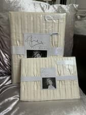 Image of Kylie Minogue MELINA Oyster Single Duvet Cover & Matching Pillowcase, BNIP.