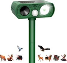 Image of Ultrasonic Cat Repellent for Garden, Fox Deterrents for Gardens, Cat Scarers,