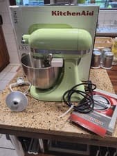 Image of Kitchenaid Artisan Mini 250W Tilt-Head Stand Mixer-3.3L, Honeydew (5KSM3311XBHW)