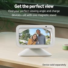 Image of Echo Show 5 (3Rd Gen) Adjustable Stand with USB-C Charging Port | Charcoal