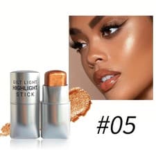Image of Glowy Highlighter Stick Shimmer Waterproof Long Lasting Easy Blend Face Makeup