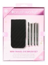 Image of Brushworks Mini Travel Eye Brush Set