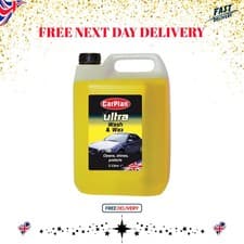Image of CarPlan Ultra Wax & Wash Car Shampoo, 5 L (Packaging may vary)