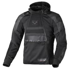 Image of Macna Rebelite Mesh summer Motorbike Motorcycle Textile Jacket - Black