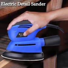 Image of Detail Mouse Sander Palm 130W with Dust Box & Sanding Sheets
