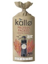 Image of Protein Packed Lentil Cakes 100g (Kallo)