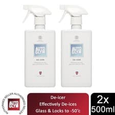 Image of Autoglym De-Icer Double Pack for Extreme Temperatures, 2x500ml Bundle