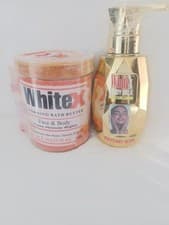 Image of 2 N 1 WhiteX Foaming Bath Butter Face & Body Soap And WhiteX Body Milk Lotion