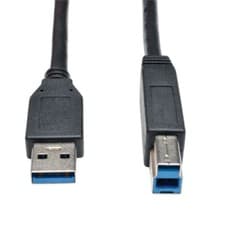 Image of LOGIK 2m USB 3.0 Type A Male to B Male Data Cable Lead - Super Speed