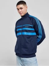 Image of Adidas Originals The First Track Top Navy Blue-ALL SIZES-New-Genuine-RRP £75