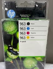 Image of Genuine HP 963, Multipack Ink Cartridges for HP OfficeJet Pro 9010 9012, 6ZC70AE