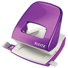 Image of Leitz NeXXt WOW Metal Office Hole Punch Purple 50081062
